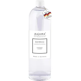 pajoma® Raumduft Nachfüllflasche Lavendel 1000 ml | Nachfüller für Lufterfrischer | intensiver und hochwertiger Duft in Premium Qualität