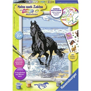 Ravensburger Malen nach Zahlen - Pferd am Strand