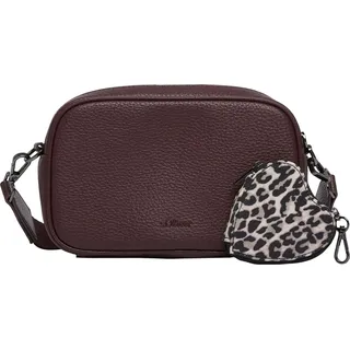 s.Oliver Umhängetasche Crossbody Bag Red weinrot - bordeaux, Dunkelrot