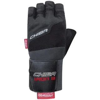 Chiba Unisex Iron III Handschuhe, Black, L