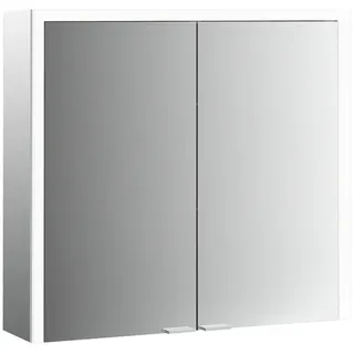 emco prime 3 Spiegelschrank, 1000mm, 2 Türen, Aufputzmodell, 949707204, Farbe: aluminium/spiegel