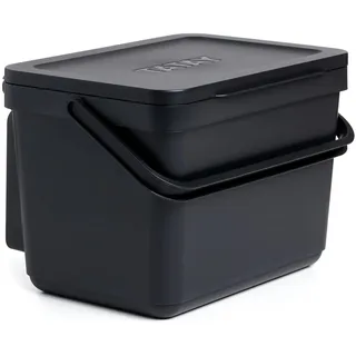 Tatay Biomülleimer Küche 6 l Schwarz