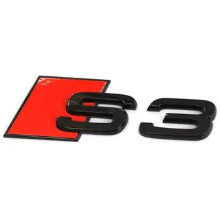 Audi 8Y0071804 Schriftzug S3 schwarz Tuning Exclusive Black Edition Emblem