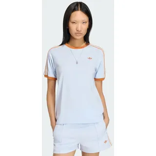 adidas Originals 3 Stripes Kurzarm-t-shirt - crystal sky, - M,