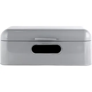 Echtwerk Brotkasten Retro-Brotbox aus Metall, Klappdeckel, 42,5 x 23,8 x 17 cm,