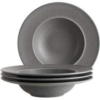 Mäser Pastateller 27 cm grau 4er Set