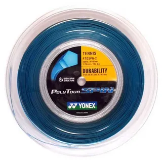 Yonex Tennissaite Poly Tour Spin (Haltbarkeit+Spin) hellblau 200m Rolle