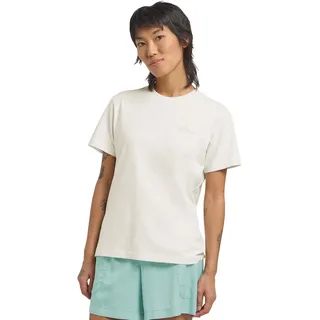 Jack Wolfskin Essential Kurzarm-t-shirt - Cotton White - L