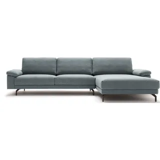 Creation BY ROLF BENZ Ecksofa »CR.450 elegantes Designsofa mit hohem Sitzkomfort«, blau
