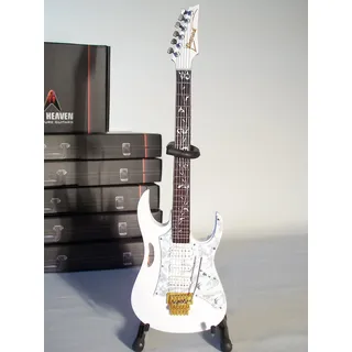 Axe Heaven Steve Vai Signature White Jem Mini-Gitarre Replik (SV-130)