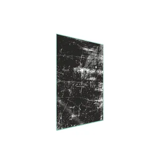 Schneidebrett Glas Grau 35x52 cm, Herdschutz, Spritzschutz, Untersetzer, Servierplatte, hygienisch - Grau