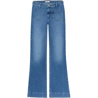 Wrangler Flare Raven-W2334736Y 112332419 W30 L32 - Blau