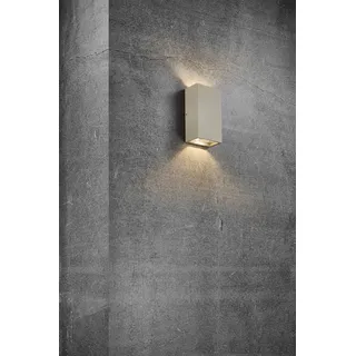Nordlux LED Wandleuchte »Rold Flat« LED-Modul 1 Stk. leuchtet sowohl nach oben und nach unten, für innen & außen geeignet, beige