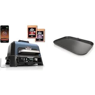 Ninja Woodfire Pro Connect XL Elektrischer BBQ Smoker & Grill, kompatibel mit Woodfire BBQ Grill OG850/OG901