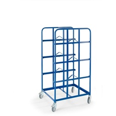 Bild Kommissionierwagen 16-4410 blau 2 x 41,0 x 2 x 61,0 x 152,0 cm