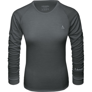 Schöffel Damen Merino Sport Longsleeve (Größe S, schwarz)