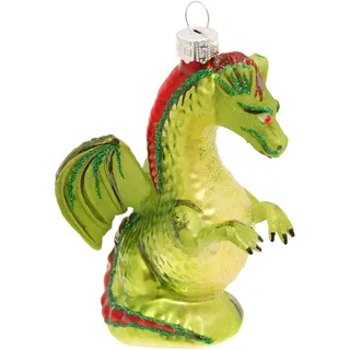 Krebs Glas Lauscha Weihnachtsornament Drache 1-tlg. 12cm