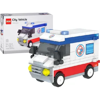 JOKOMISIADA Bausatz Stadtfahrzeug - Krankenwagen 102 dlks