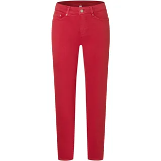 Stretch-Jeans MAC "Dream", Damen, Gr. 34, Länge 32, braun (marsala ppt32), Denim/Jeans, Obermaterial: 88% Baumwolle, 8% Elastomultiester, 4% Elasthan, eng normal, Jeans Stretch-Jeans, mit Stretch für den perfekten Sitz