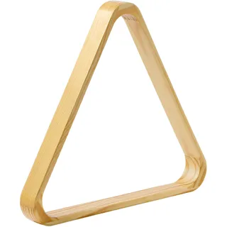 Powerglide Dreieck, Holz, für 52,5 mm Snookerbälle, Natur, 53 mm