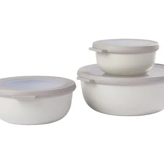 Mepal Cirqula rund weiß 0,75 l 3-teilig
