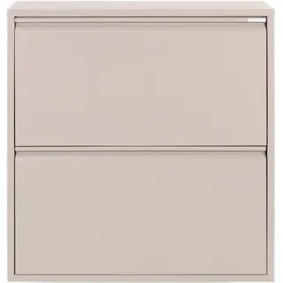 Spinder Schuhschrank 75 x 78 x 23 cm grau / grau