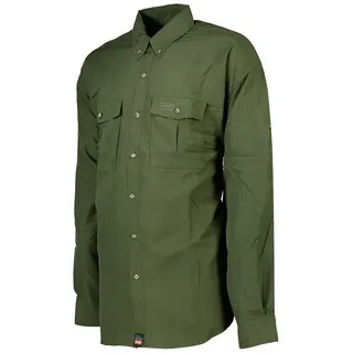 Hart Artto Langarmhemd - Olive - 2XL