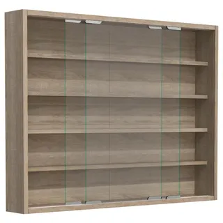 VCM Hängevitrine Wandvitrine Deko Agisa L«, braun