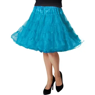 WILBERS & WILBERS - Petticoat Damen, voluminöser Rock mit Tüll | Tüllrock für Karneval, Mottoparty, Festival Outfits