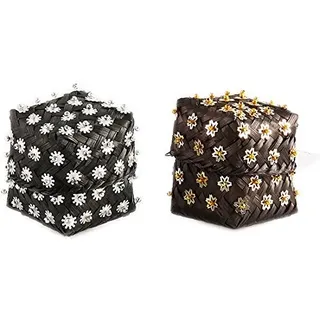 B And B Set mit 6 Boxen mit Metall, mehrfarbig, Einheitsgröße