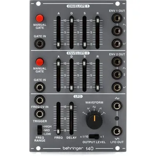 Behringer 140 DUAL ENVELOPE/LFO Legendäres analoges Dual Envelope/LFO Modul für Eurorack