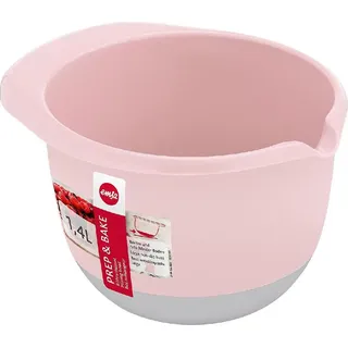 Emsa Schüssel Prep&Bake 1400 ml Kunststoff Pink