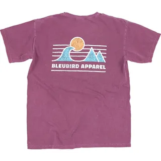 Bleubird Berry Horizon Tee berry X-Large
