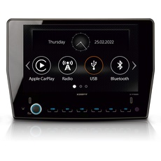 Bild X-F285 – Autoradio kompatibel mit Ford Transit, Multimedia System/Mediencenter mit 9“ Touchscreen, Apple CarPlay, DAB+, zum Reisemobil Festeinbau Navi erweiterbar