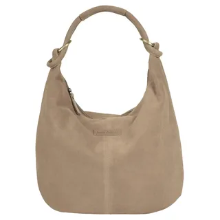 bruno banani Shopper, echt Leder, beige