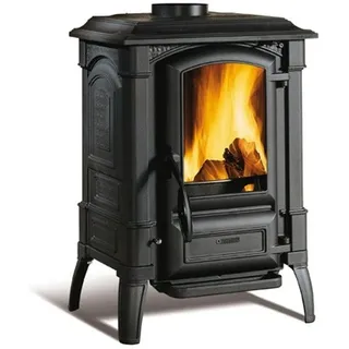 La Nordica-Extraflame Nordica Holzofen Feuerstelle aus Emaille Gusseisen