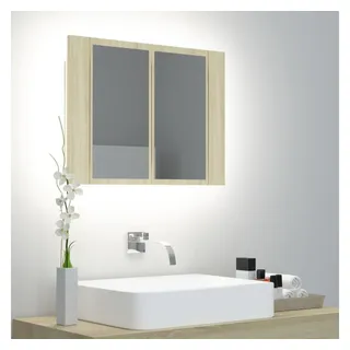 vidaXL Sonoma Eiche 60 cm braun