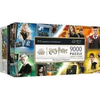 Trefl UFT Puzzle Harry Potter - Die Häuser von Hogwarts 9000 Teile)