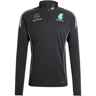 Adidas Herren Mercedes - AMG Petronas Formula ONE Team Mechanics TOP Men, Black/Reflective Silver, XS