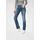 Jeans Straight-Jeans PEPE JEANS GEN Damen Gr 25 Länge 30 blau d45 str 8dip royal schwarz Web Obermaterial 83 Baumwolle 15 Polyester 2 Elasthan slim fit lang Jeans Straight-Jeans in Baumwoll-Qualtät mit geradem Bein und Doppel-Knopf-Bund