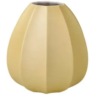 Kaiser Porzellan Tischvase »Concave«, (1 St.), Vase aus Biskuit-Porzellan, im zeitlosen Design, Höhe ca. 16 cm, beige