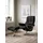 Relaxsessel Mayfair Leder 92 x 103 x 79 cm Schwarz mit Schlaffunktion