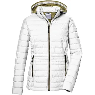 G.I.G.A. DX Damen Steppjacke/Übergangsjacke mit Kapuze GS 69 WMN QLTD JCKT, gebrochenes weiss, 46,