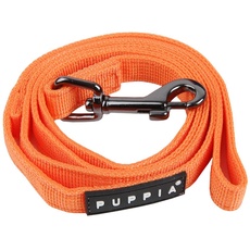 Puppia Hundeleine kleine Hunde - 1,16m, 1,20m & 1,40m - Als Welpenleine geeignet - viele Farben - Hausleine für Hunde, orange