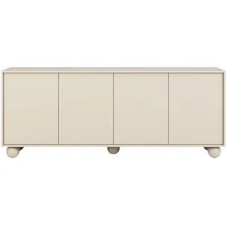 beautysofa Kommode Adel 204 x 81 x 38 cm Beige