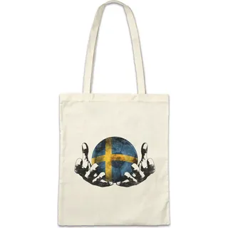 Urban Backwoods Sweden Football Magic Ball, Stofftasche, Farbe: Beige - Beige