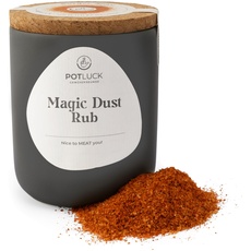 POTLUCK | Magic Dust Rub | Gewürzmischung im Keramiktopf | 100g | Mit natürlichen Inhaltsstoffen