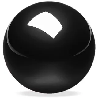 Perixx PERIPRO-303GBK Kleiner Trackball, 34 mm Ersatzball für PERIMICE-517/520/717/720 und M570, Glänzend Schwarz