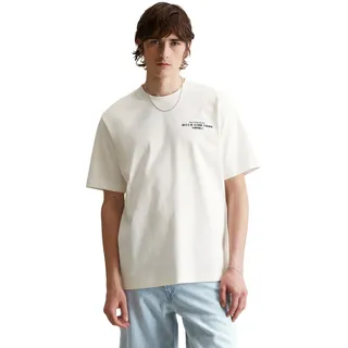 Marc O'Polo DENIM T-Shirt großer Rückenprint, oversized weiß