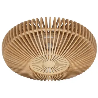 Dieter Knoll Deckenleuchte , Eichefarben , Holzwerkstoff , Holz , rund , 17 cm , RoHS, Fsc, Schutzklasse I (Erdungsanschluss), Ce , Lampen & Leuchten, Innenbeleuchtung, Deckenleuchten, Deckenleuchten